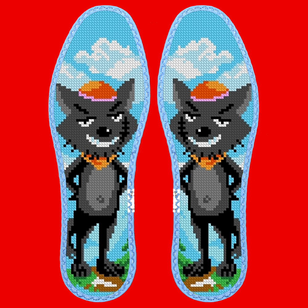 41码小格十字绣鞋垫可选花样