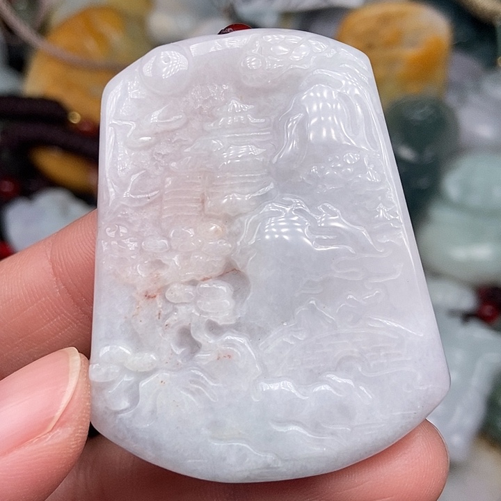 颈饰未镶嵌翡翠翡翠