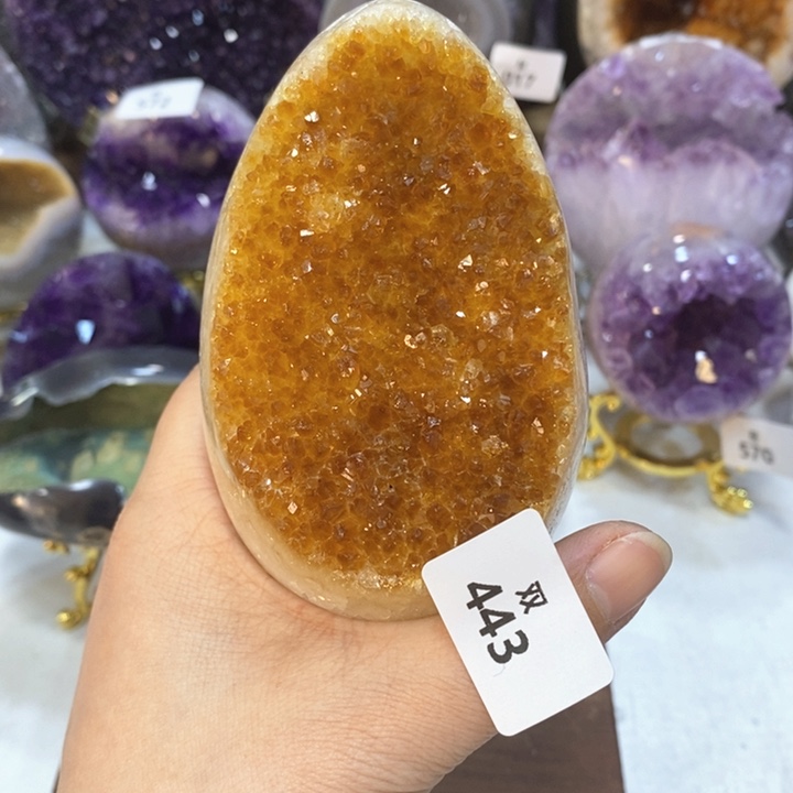 水晶大型摆件（非配饰）未镶嵌半***—