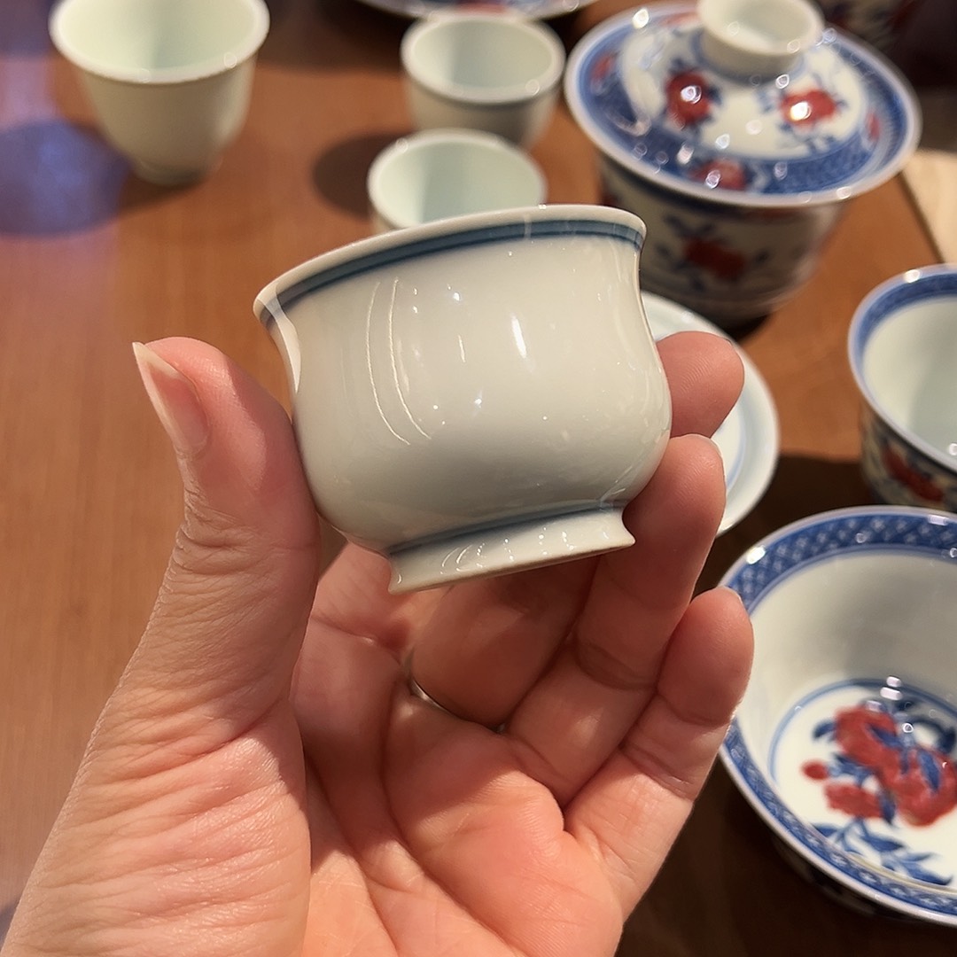 钟家窑柴窑素胎杯杯杯
