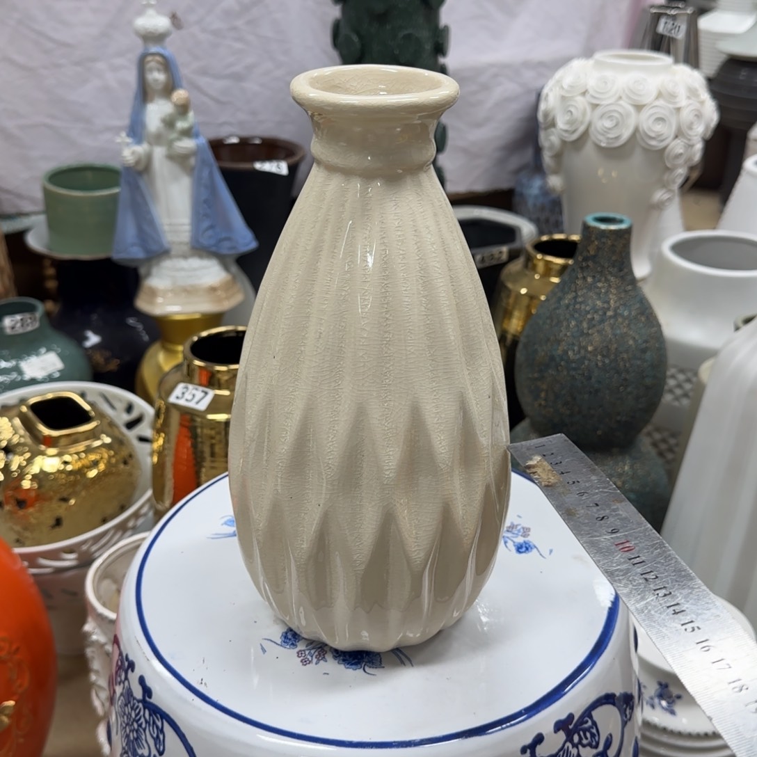 瓷片陶瓷花瓶陶瓷摆件