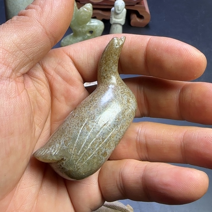 和田玉挂件未镶嵌远*