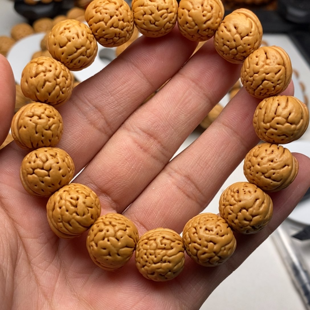 文玩核桃手串野生桃核6