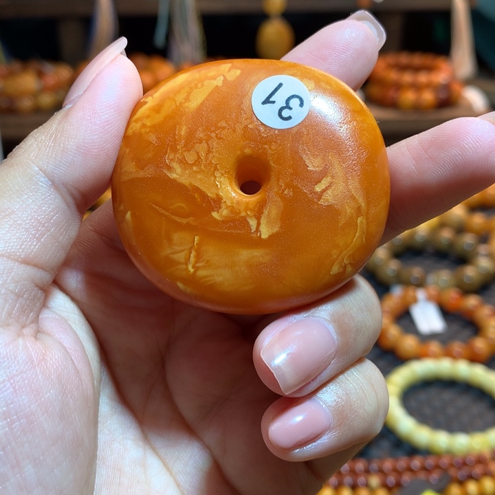 蜜蜡未镶嵌吊坠(不含链)蜜蜡吊坠