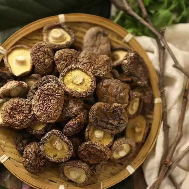 农家香菇干货肉厚无根干香菇新货菌菇农家特产煲汤食材