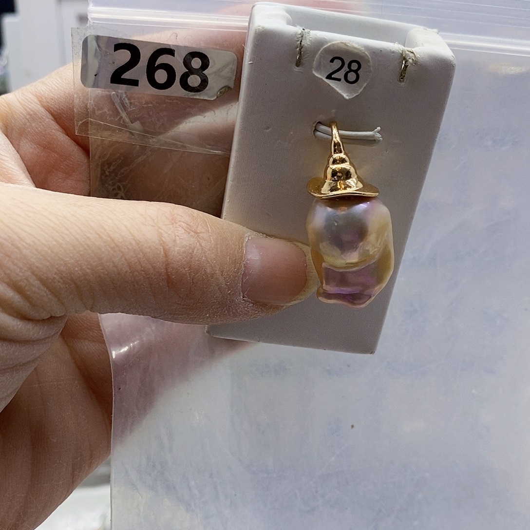 颈饰合金淡水珍珠