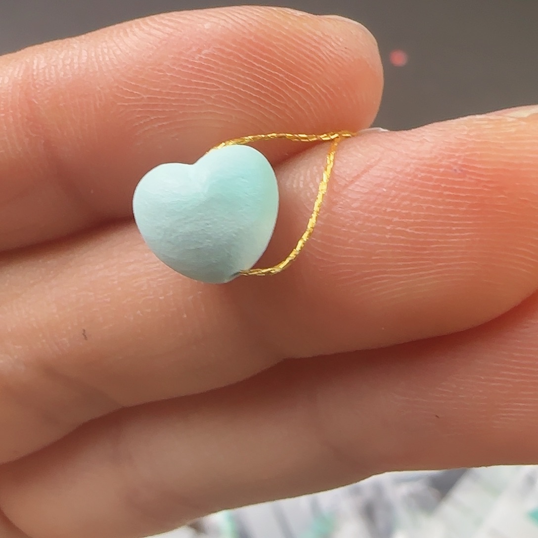 绿松石珠宝半成品未镶嵌