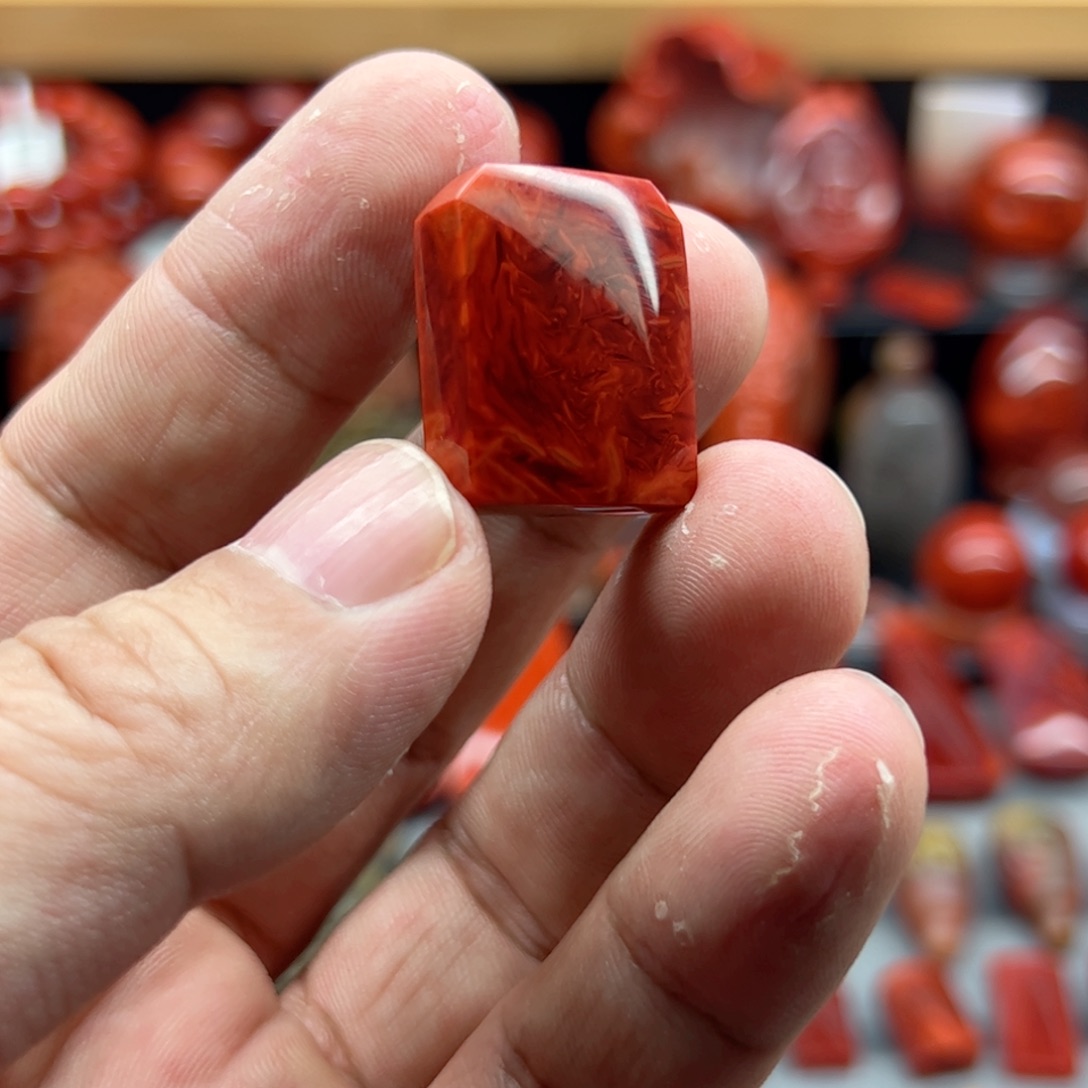 南红玛瑙配饰未镶嵌吉****慢