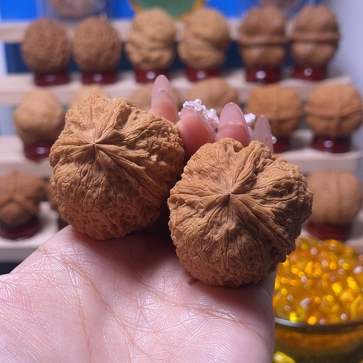 文玩核桃吊坠铁三17