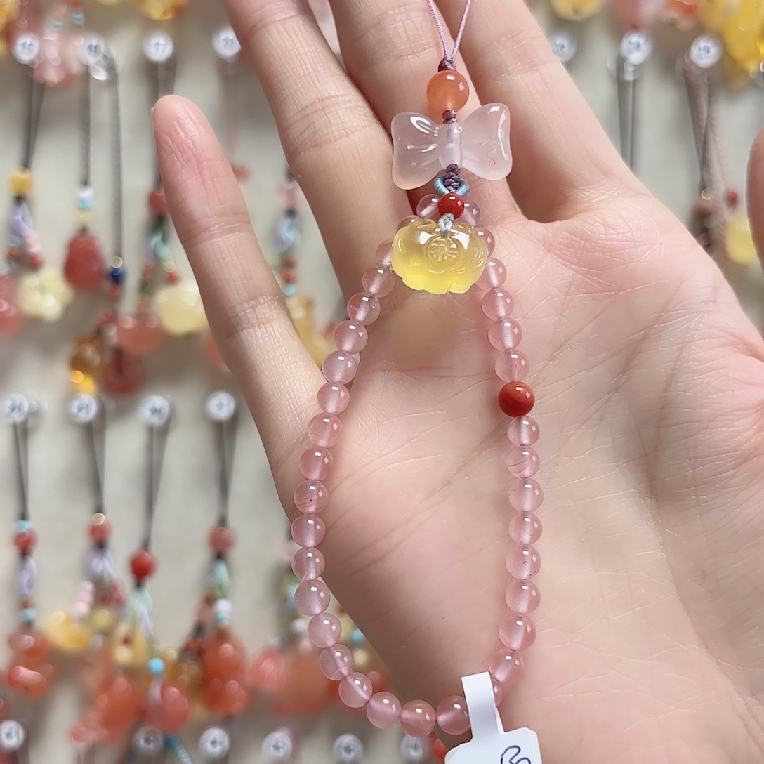 南红玛瑙未镶嵌吊坠(赠链)微瑕