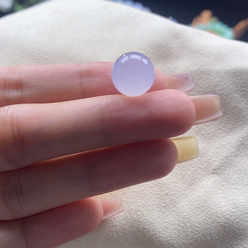 【闪购商品】翡翠颈饰未镶嵌冰粉紫珠卡12.6