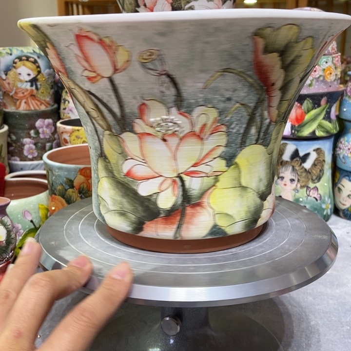 景德镇艺术手绘作品