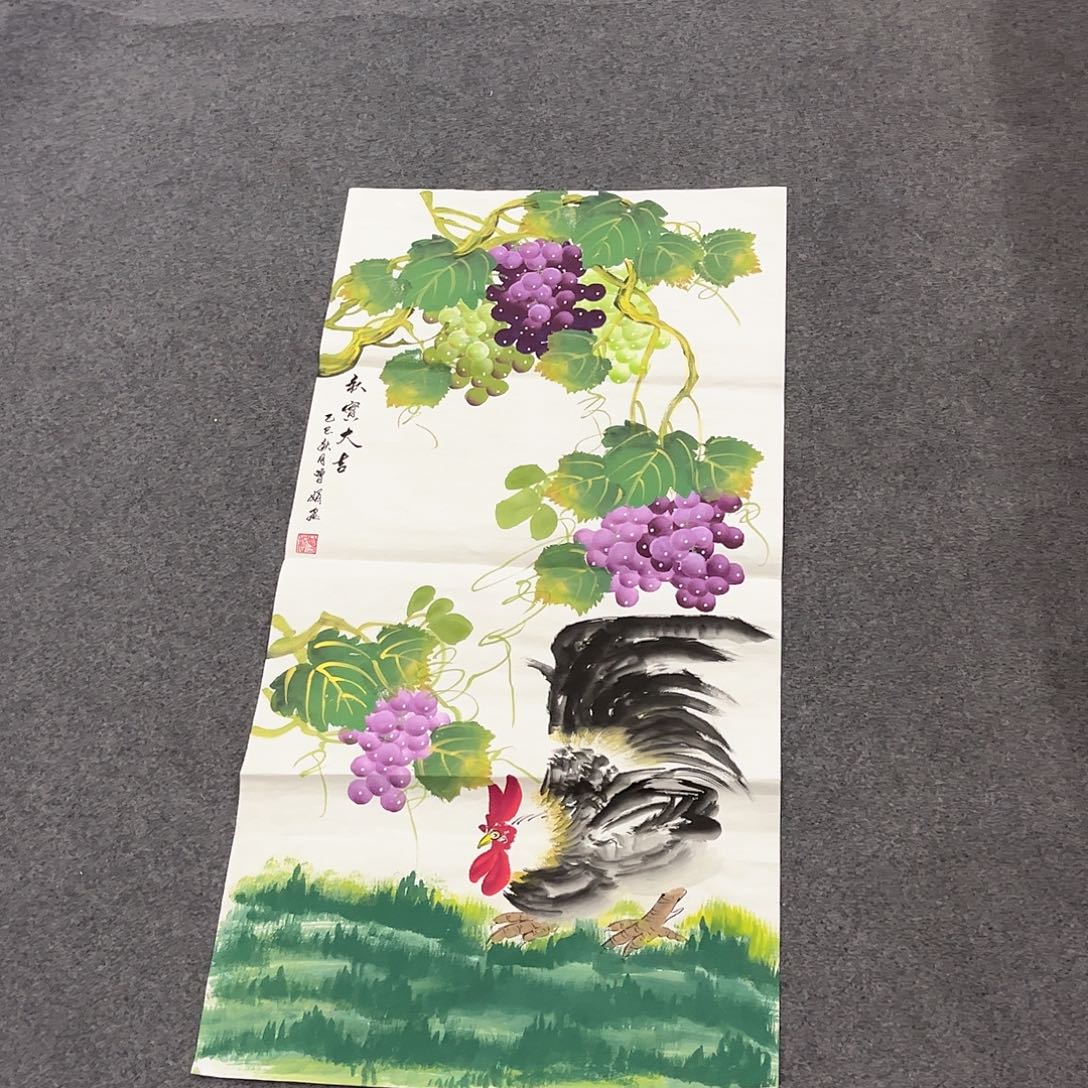 国画D国画作品单幅任发