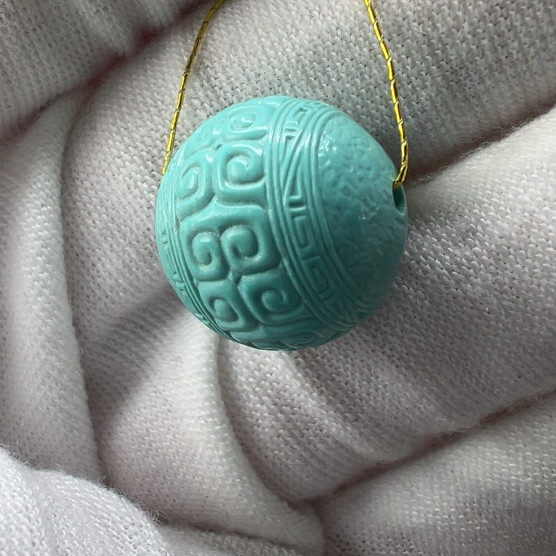 绿松石回纹未镶嵌