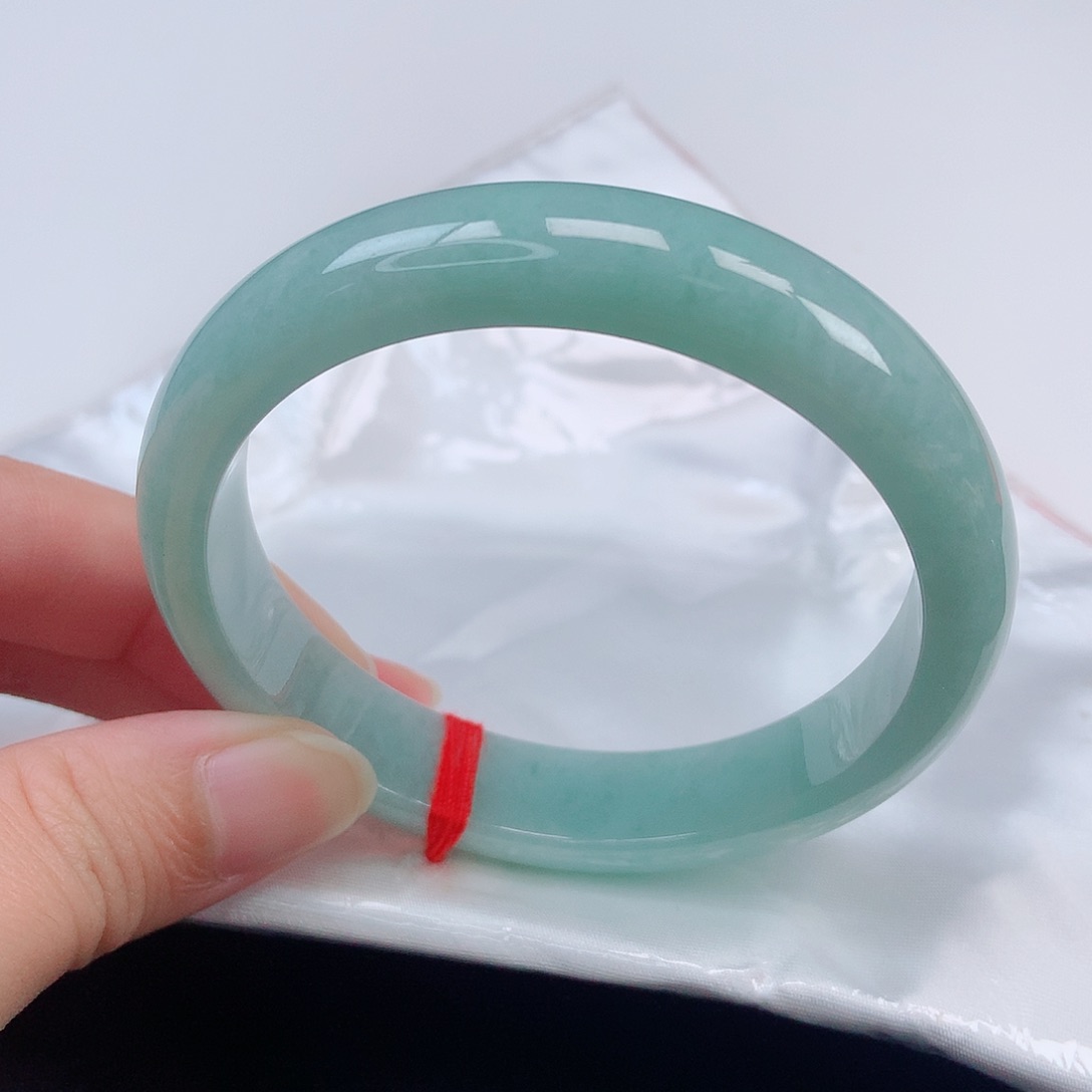 未镶嵌手镯翡翠58正圈