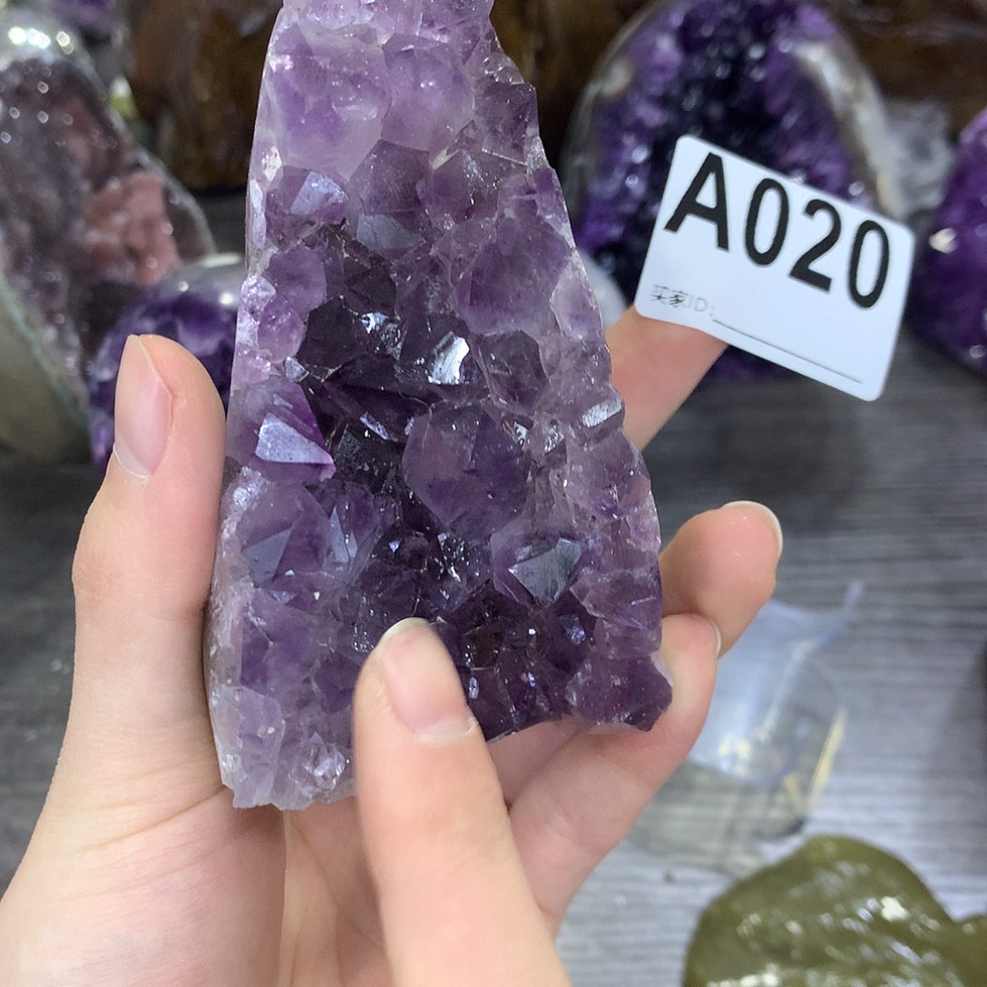 紫晶珠宝半成品未镶嵌020
