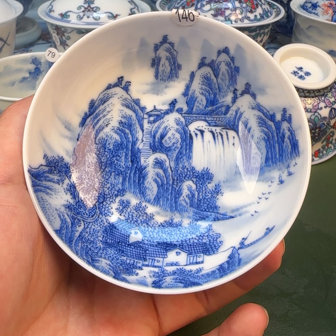 彦祖纯手工手绘茶具146