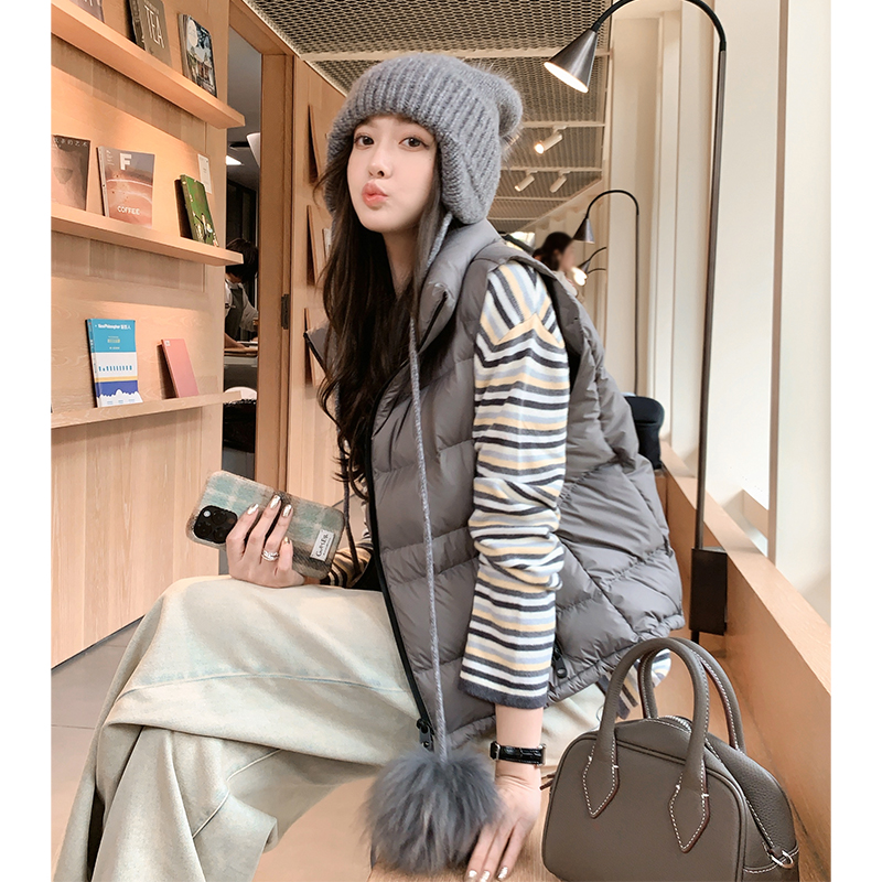 美洋MEIYANG 冲绳鹅绒马甲 50+云感尼龙X安心鹅绒|防沾污钻绒