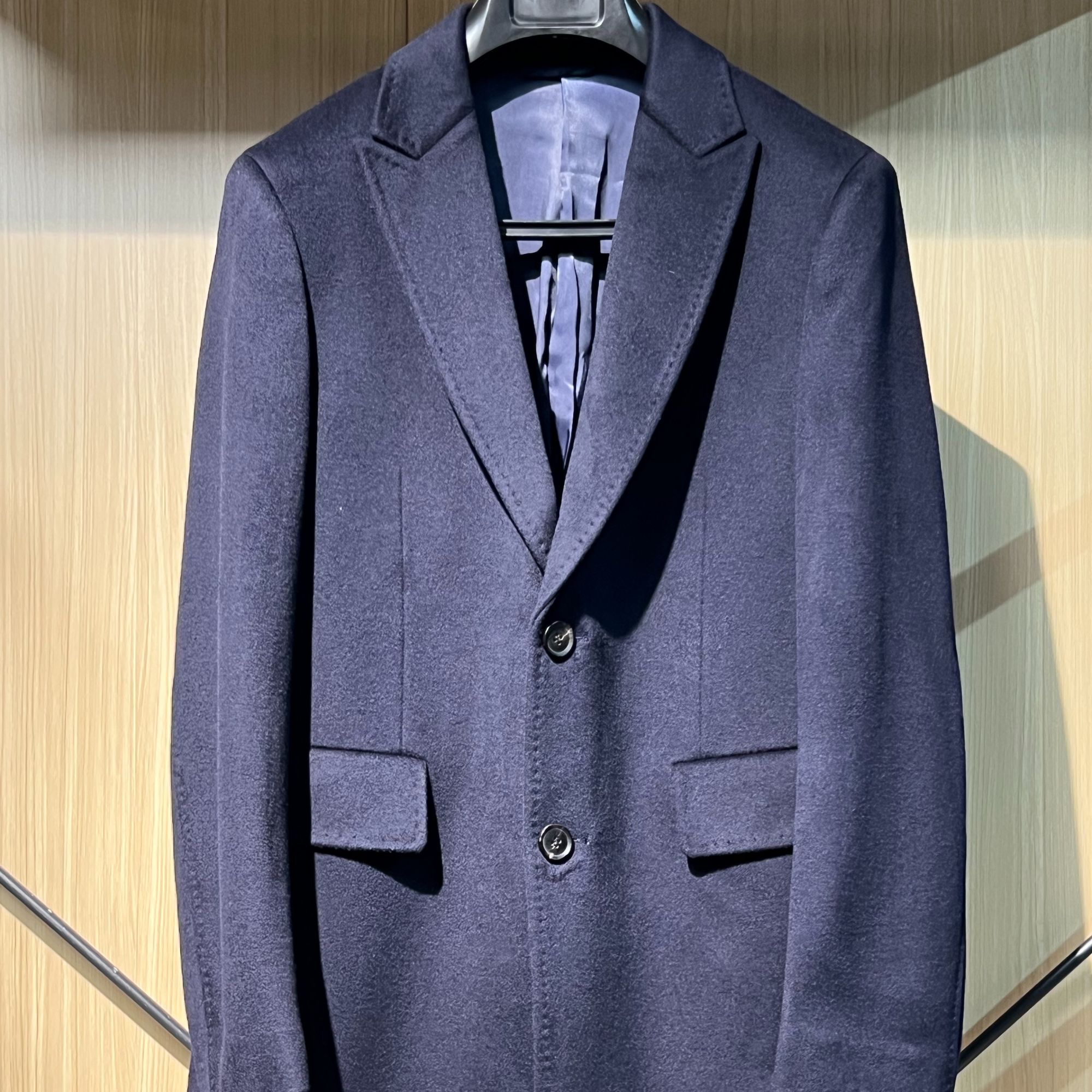 【直播链接Z】冬季中长款绵羊毛商务大衣