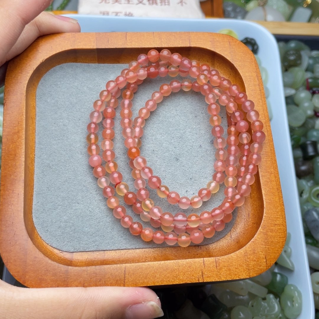 手链未镶嵌和田玉平**乐