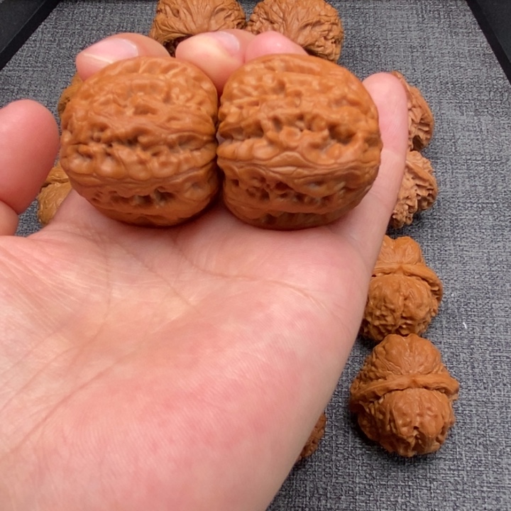 文玩核桃把件元宝41