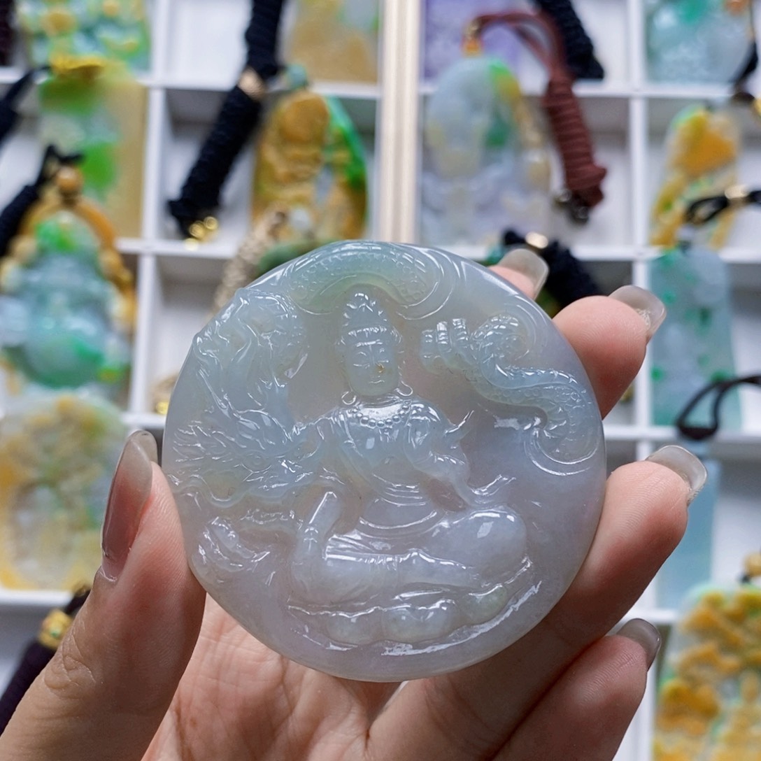 定制翡翠未镶嵌天然翡翠A货