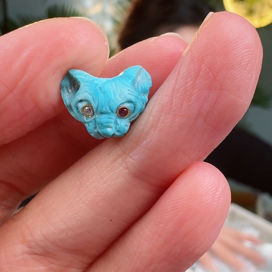 绿松石珠宝奇石未镶嵌