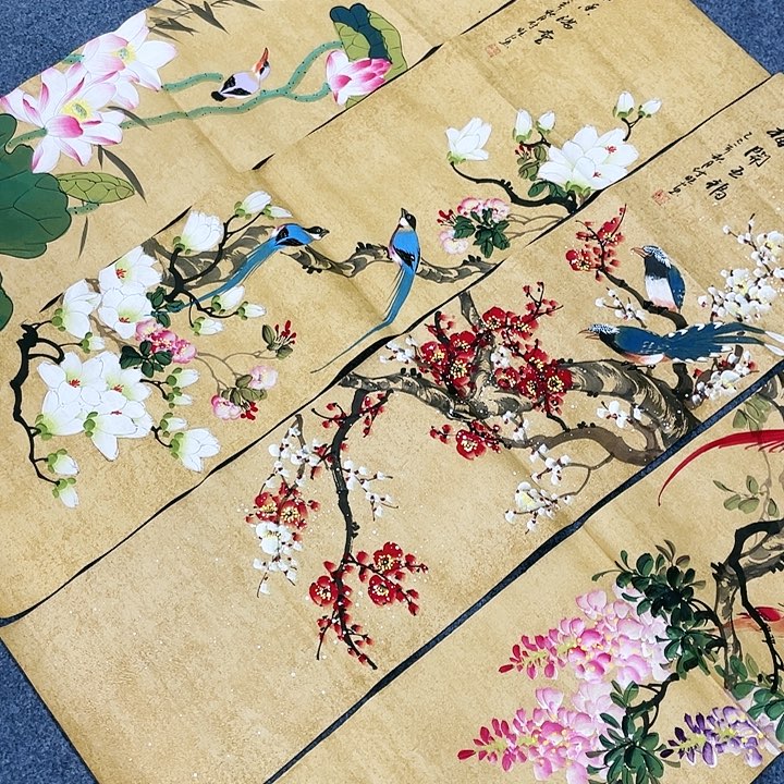 国画纯手绘国画作品鉴赏