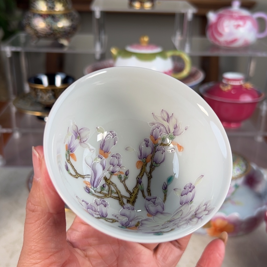 纯手工手绘 高端茶器