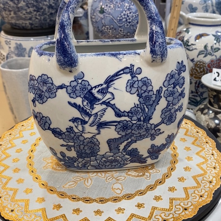 【闪购商品】摆件青花瓷包包花瓶。。。