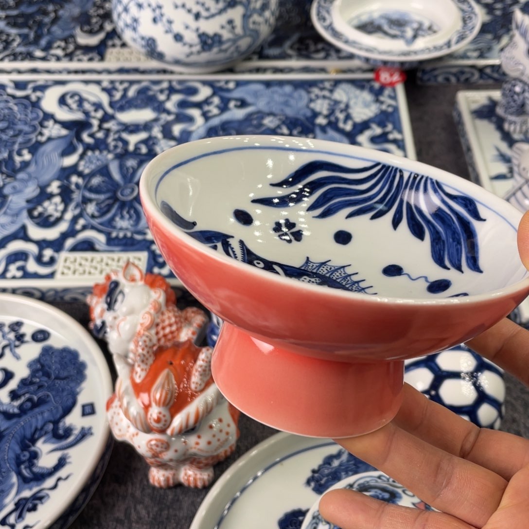 金****师景德镇陶瓷手工手绘