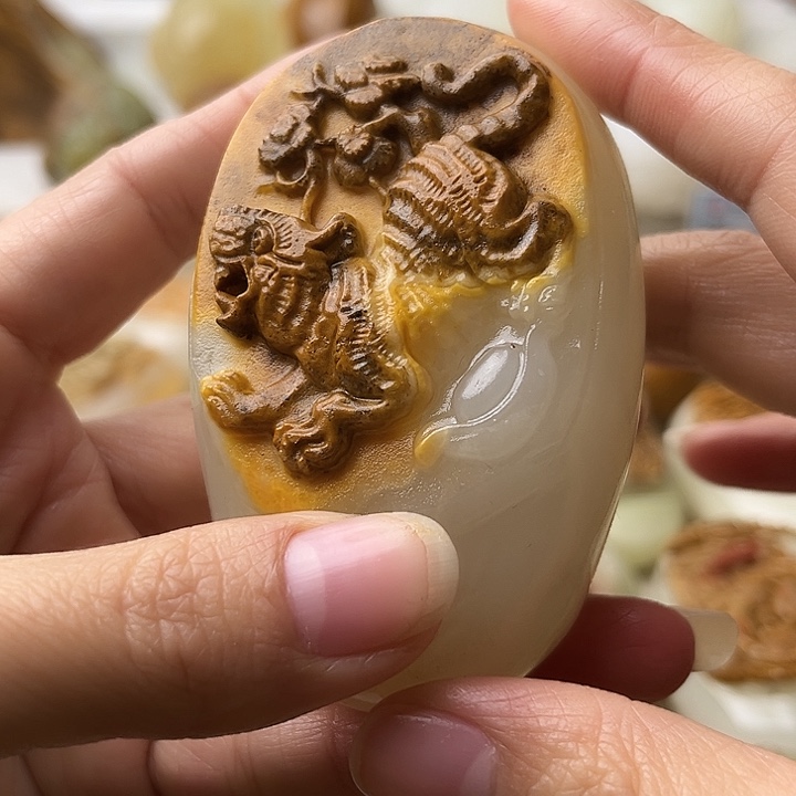 石材古青石不退换虎