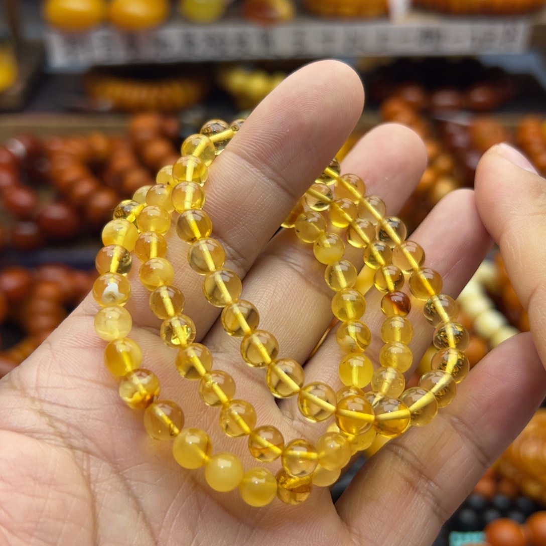 琥珀珠宝奇石未镶嵌多样性发其一