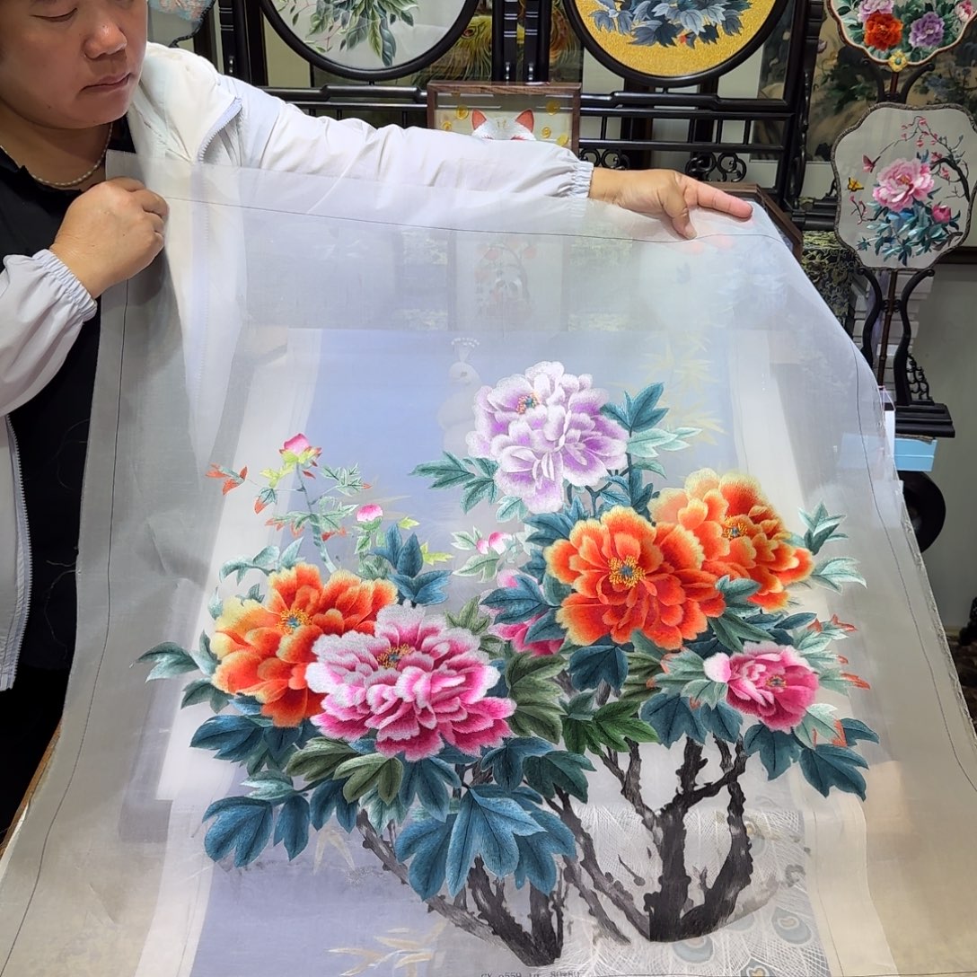 刺绣刺绣工艺精湛独特设计理念