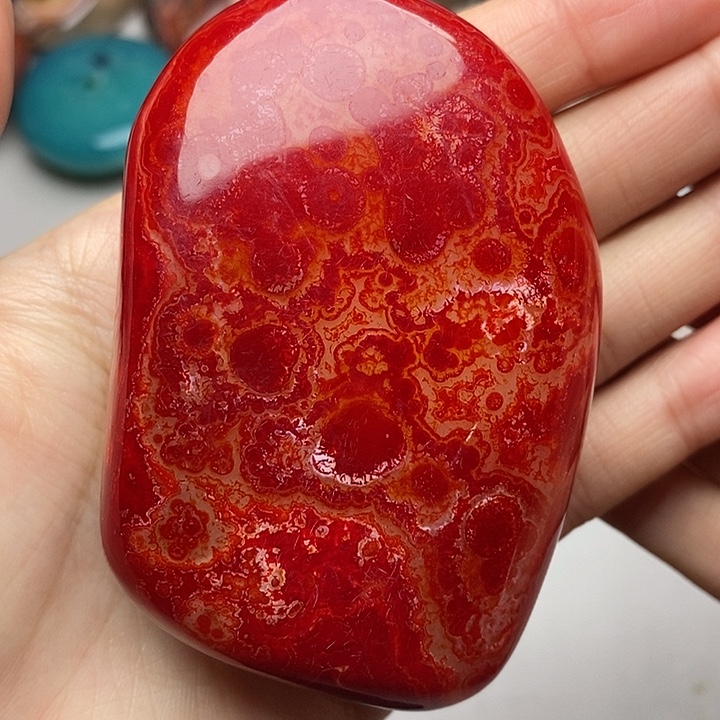 东***岳玛瑙/玉髓未镶嵌吊坠(不含链)