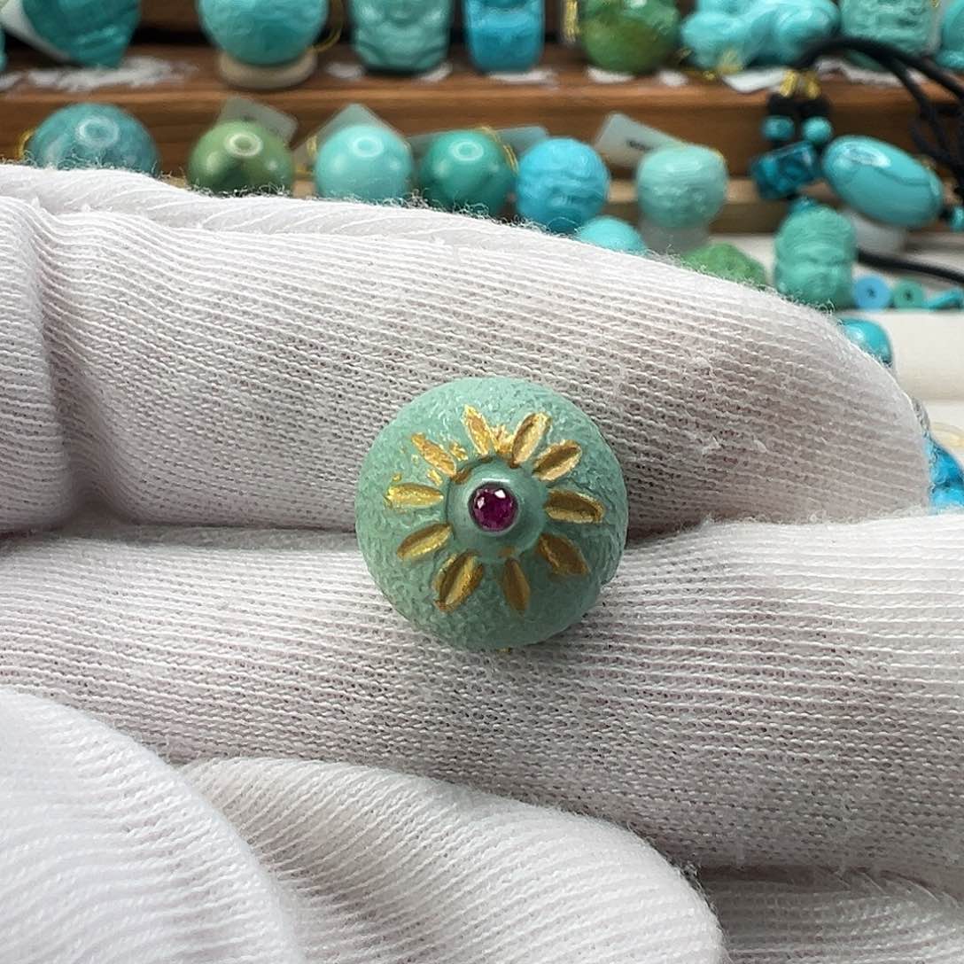 绿松石未镶嵌配饰