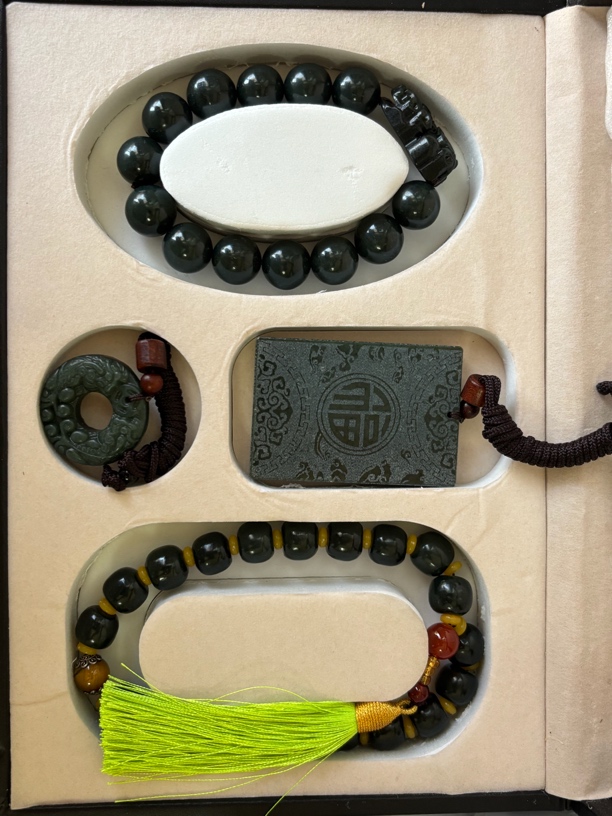 天然和田玉套盒（多样性）