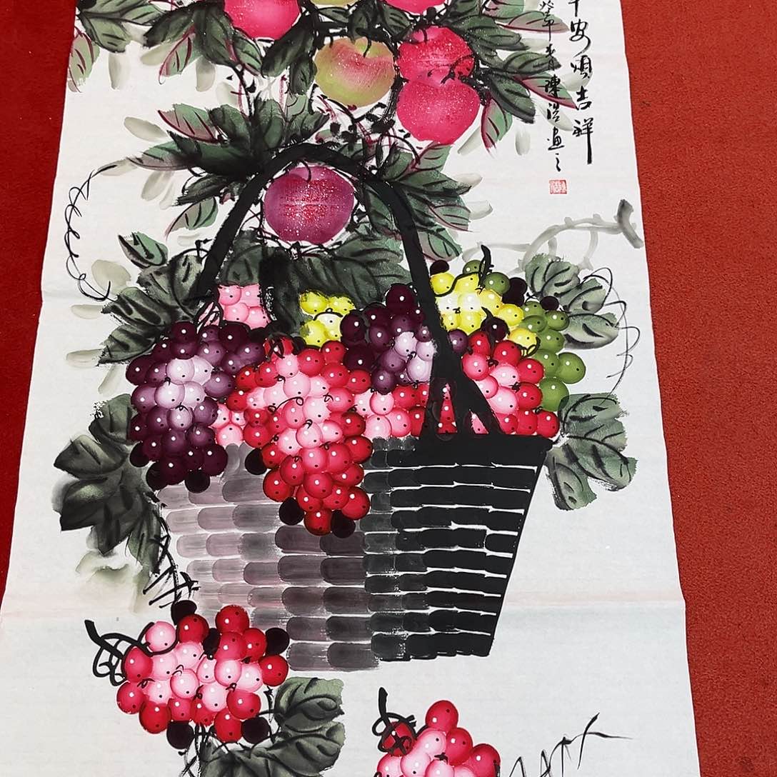 国画手绘国画作品