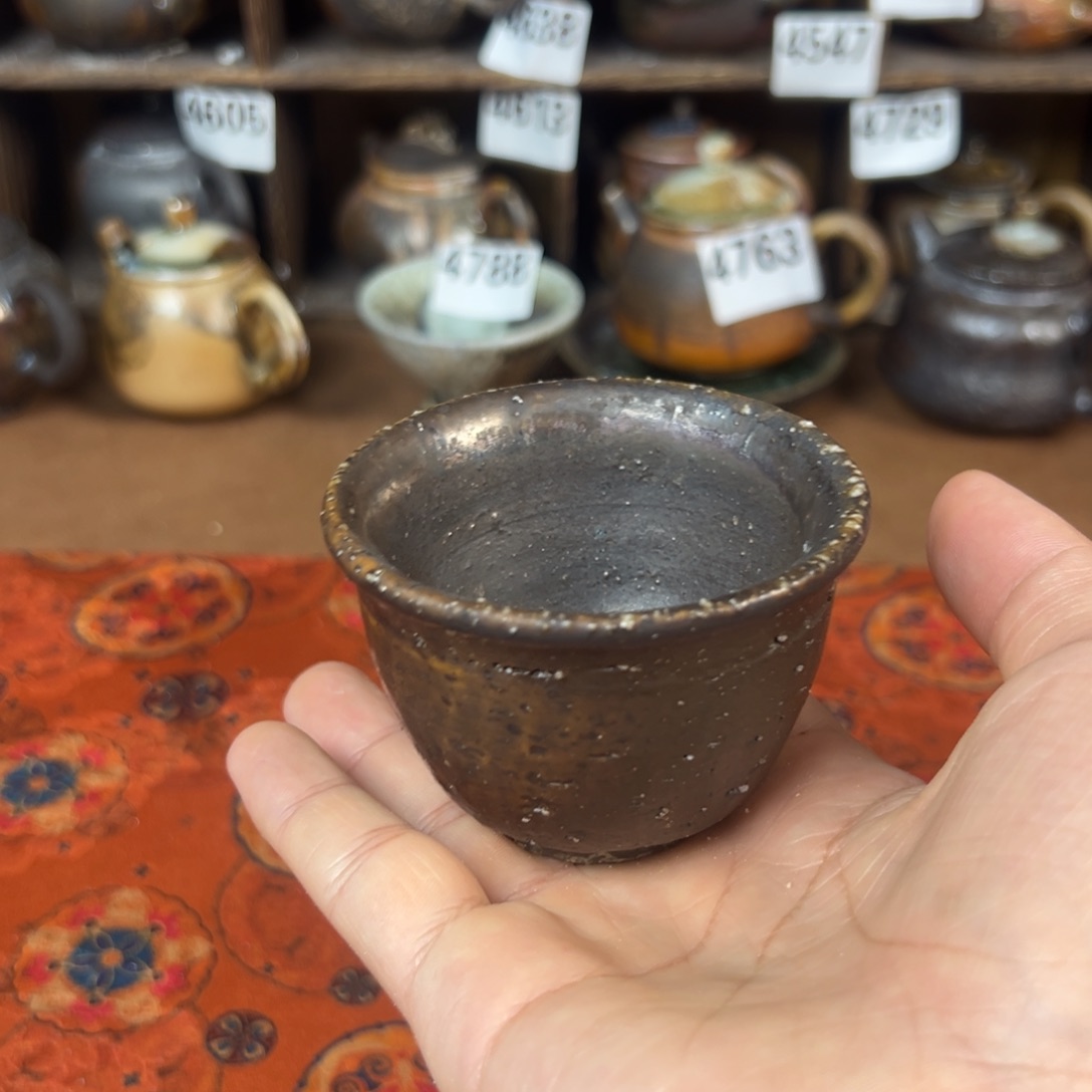 杯柴烧茶器主人杯