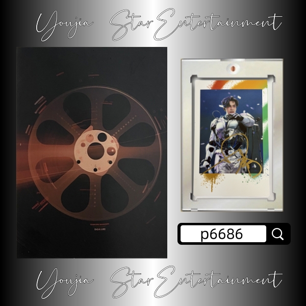  P6686【薛之谦】正品拍立得照片 涂鸦边框