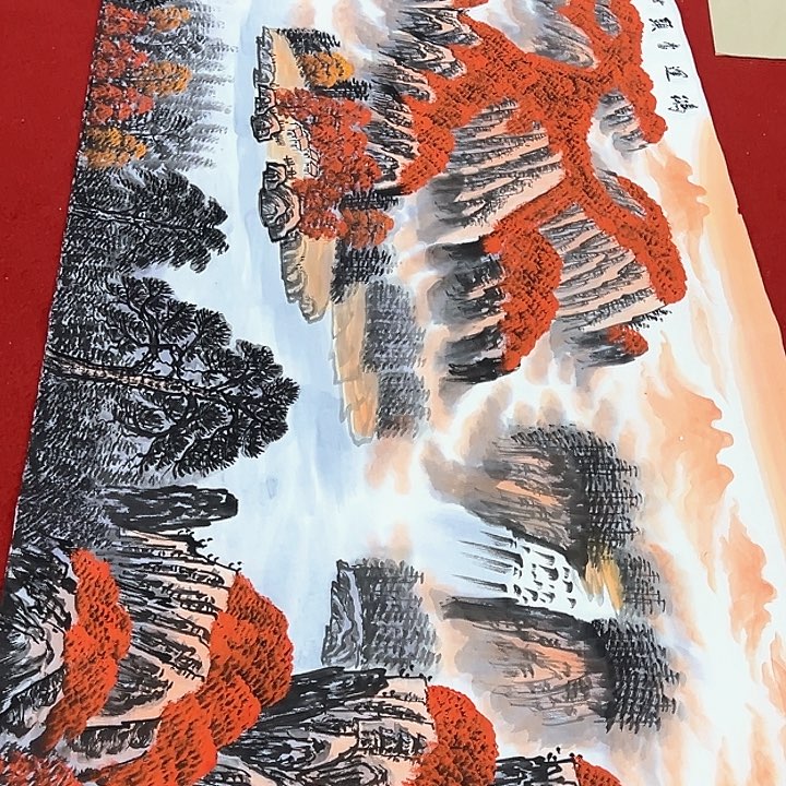 国画纯手绘作品欣赏作品