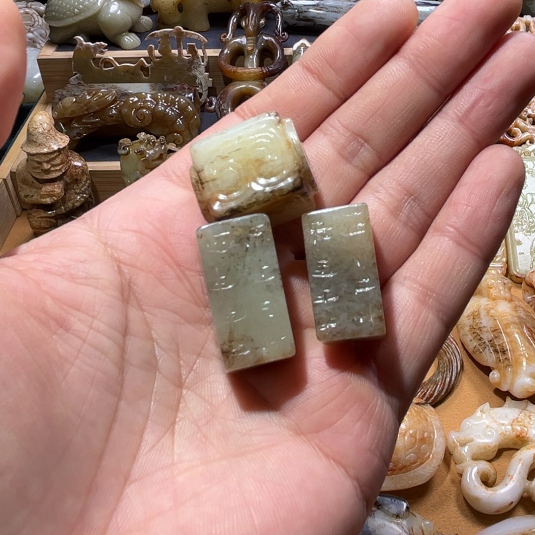 和田玉把件未镶嵌