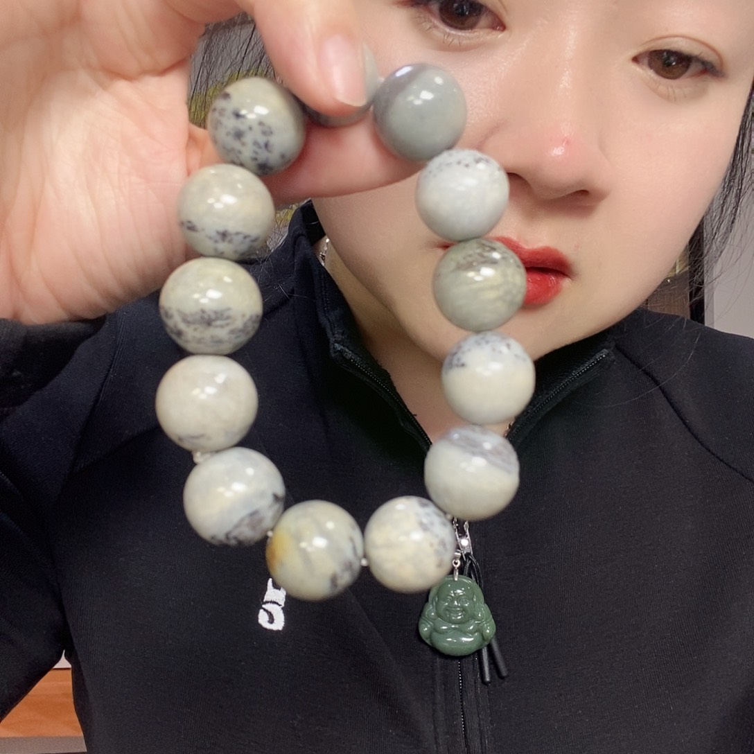 和田玉手串未镶嵌多样性随机发一