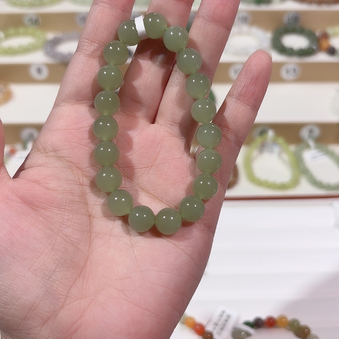 和田玉手链未镶嵌a