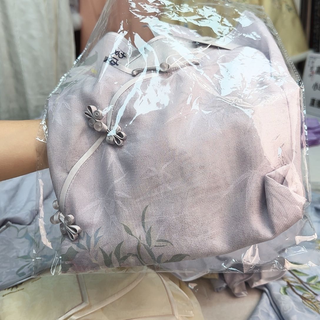 美人尖竹子上衣罗