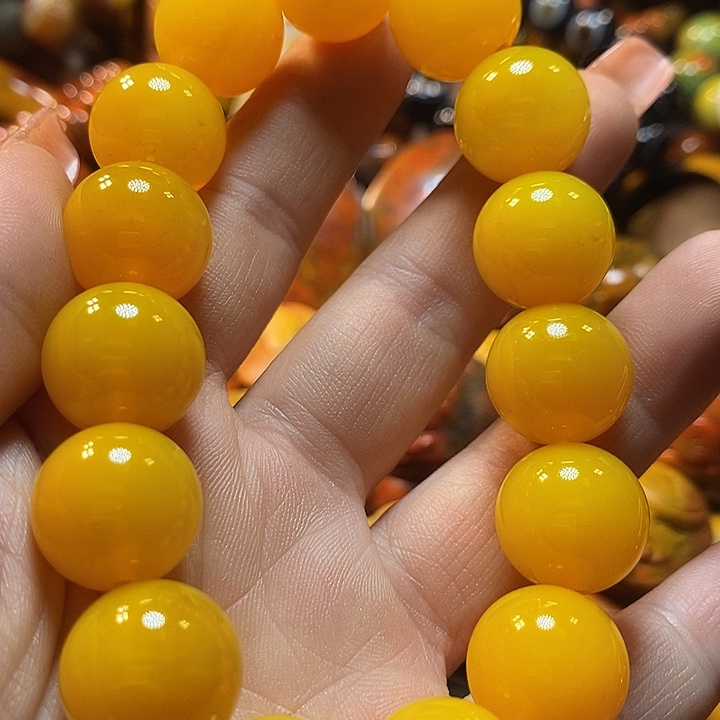 蓝***遇玛瑙/玉髓未镶嵌手链