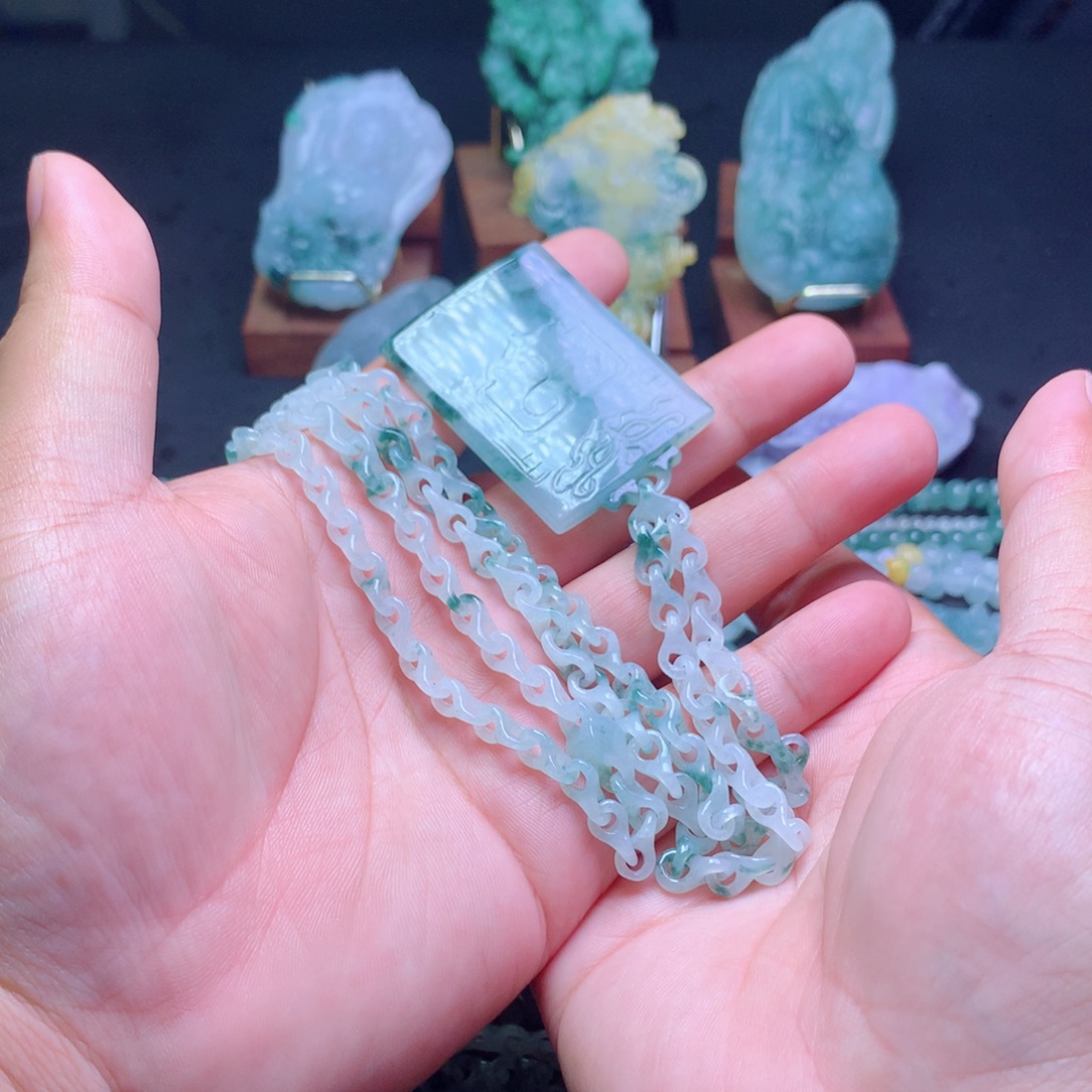 野***心定制翡翠未镶嵌翡翠