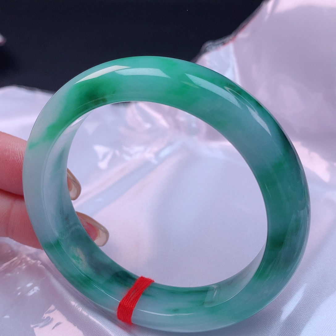 【闪购商品】未镶嵌手镯翡翠54+