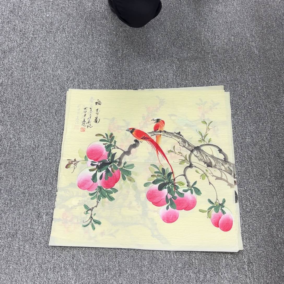 国画卖字画的小老板