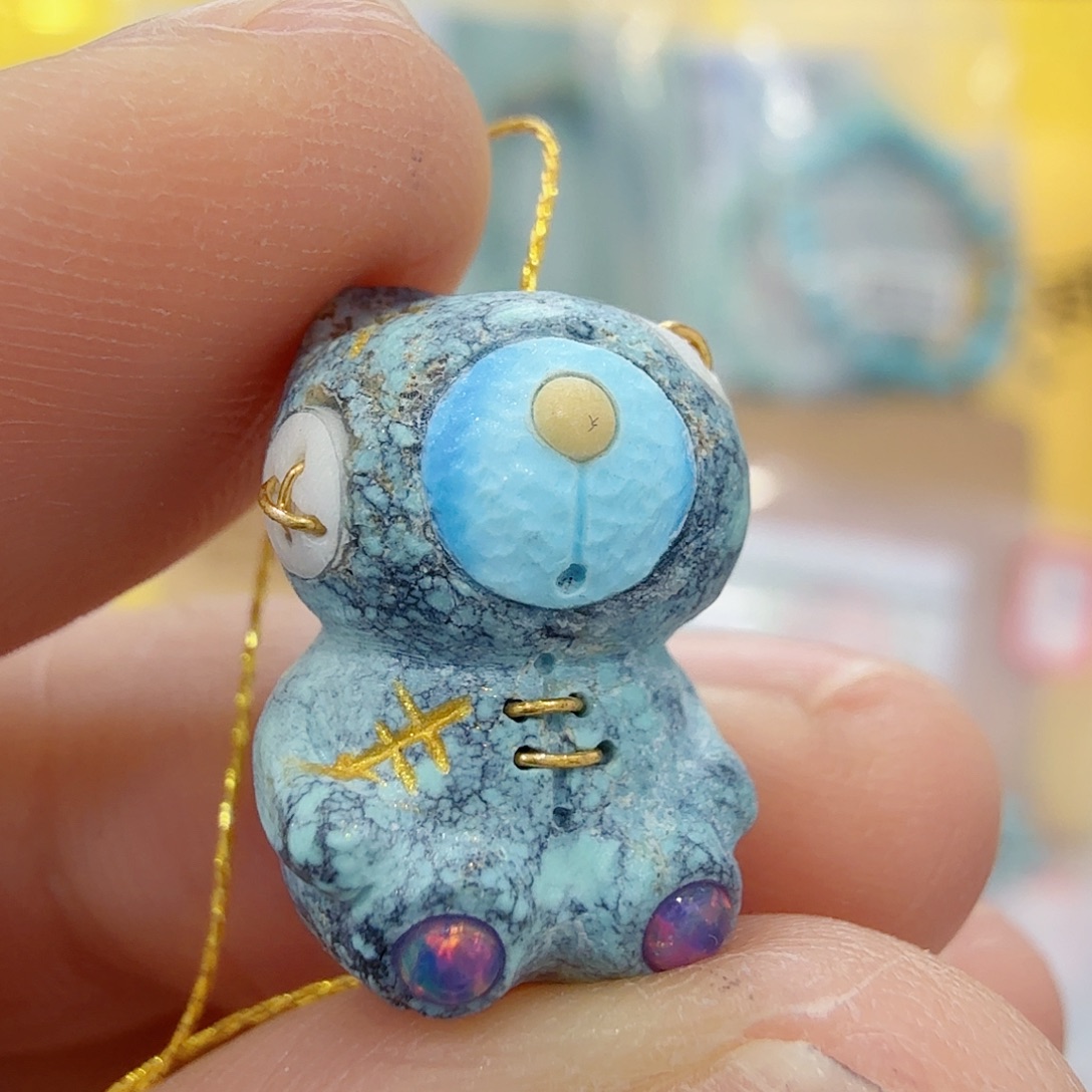 绿松石未镶嵌珠宝奇石